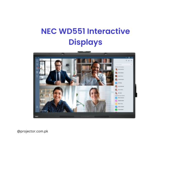 NEC WD551 Interactive Displays