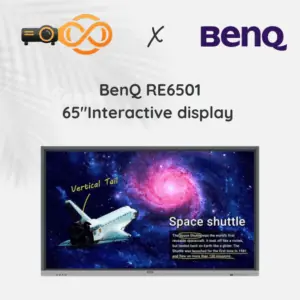 BenQ RE6501 65″Interactive display price in Pakistan.