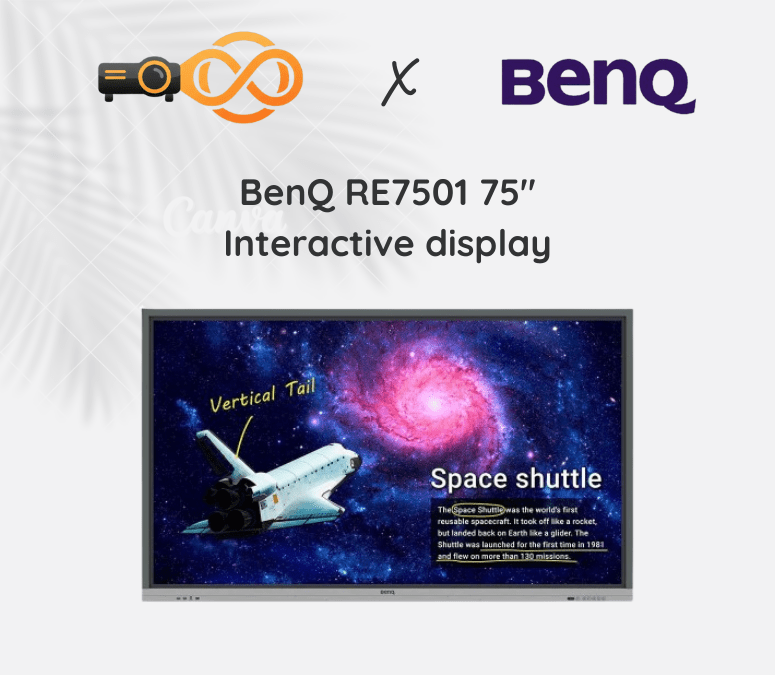 BenQ RE7501 75″ Interactive display price in Pakistan"