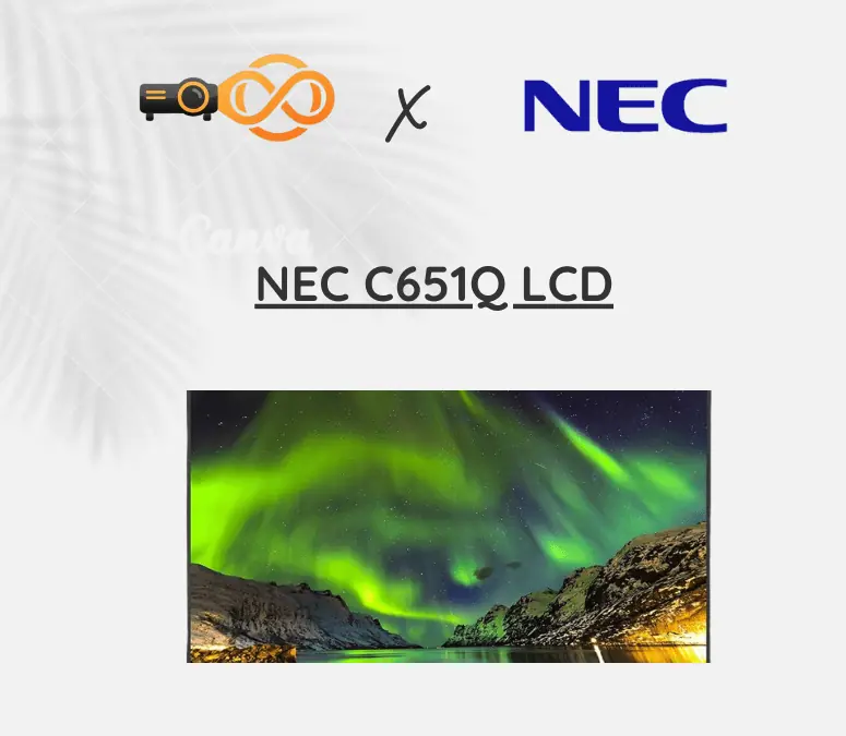 NEC C651Q LCD Price in Pakistan