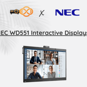 NEC WD551 Interactive Displays