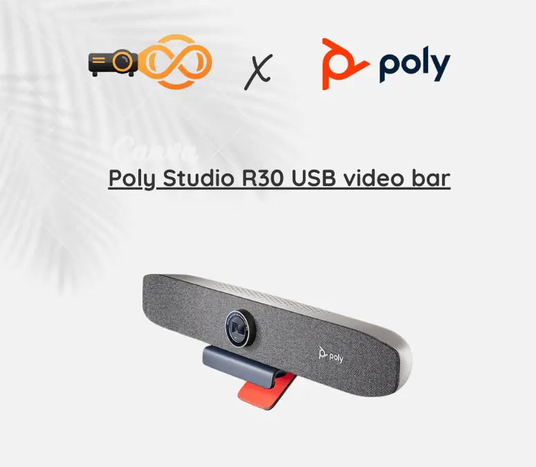Poly Studio R30 USB video bar
