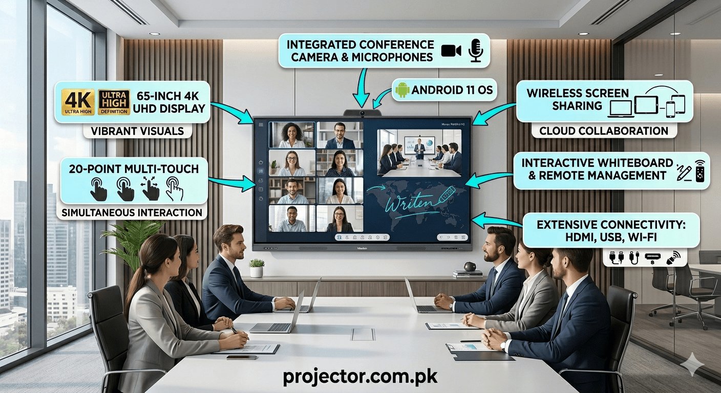 Horion M6APro V2 Price in Pakistan | 65 Inch 4K Smart Panel for Corporate Boardrooms & Enterprises