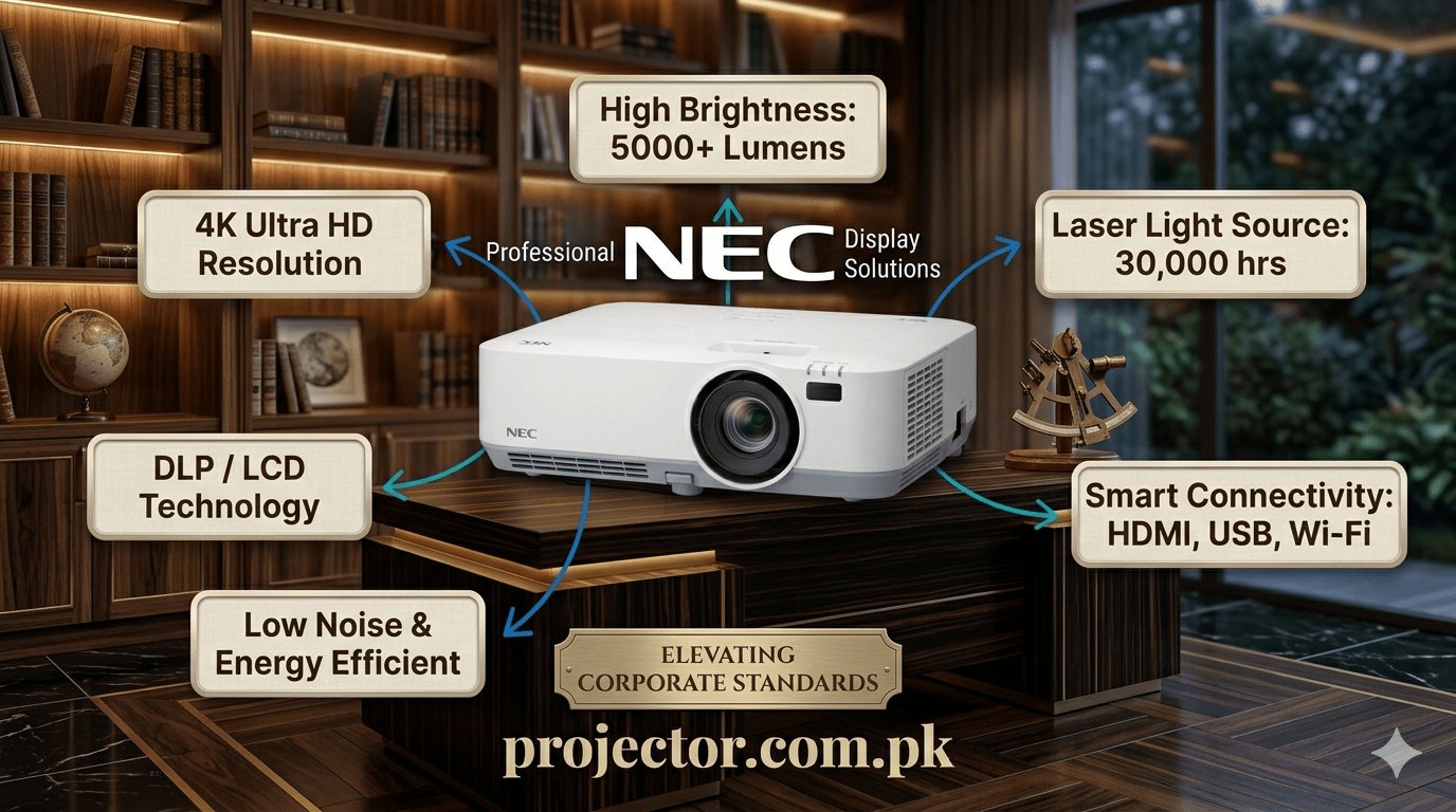 NEC Projector Price in Pakistan 2026.