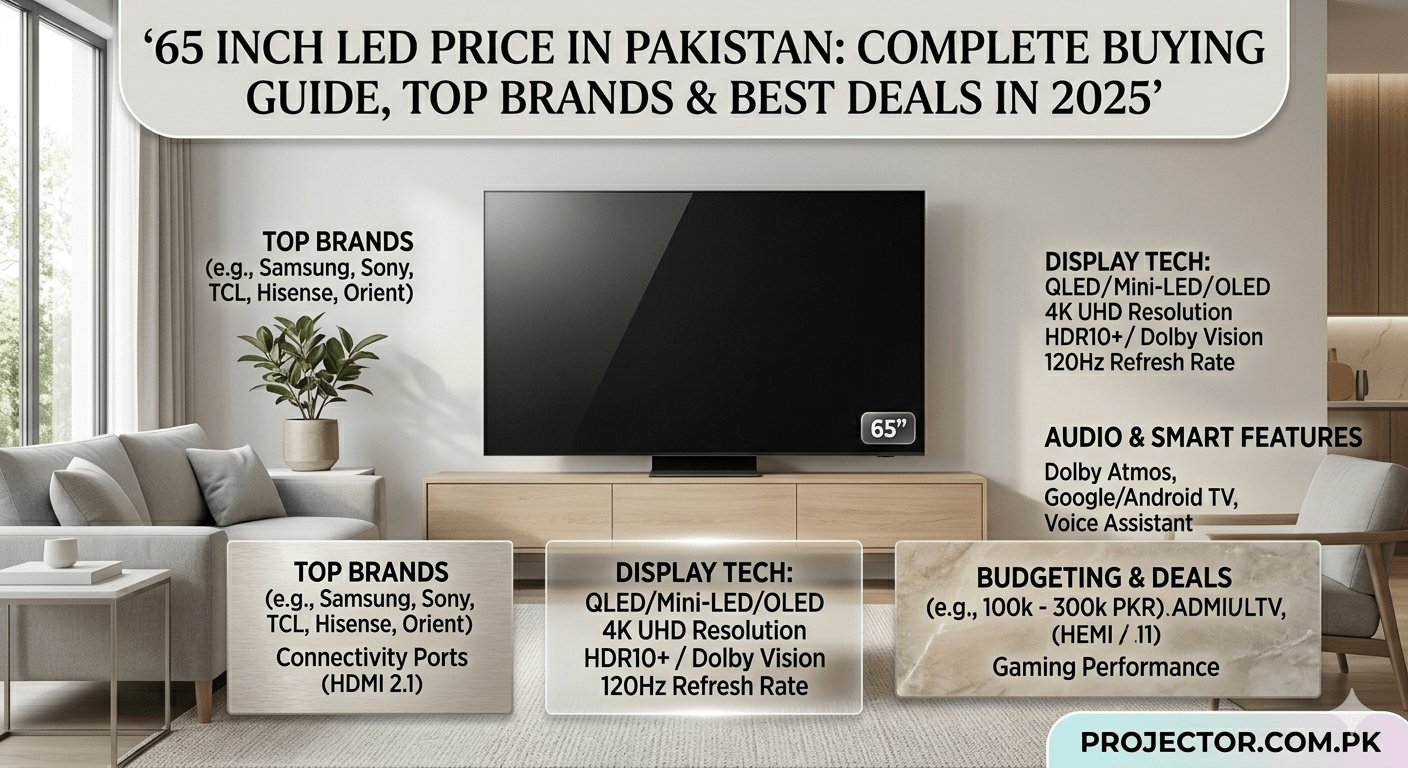 65 Inch LED Price in Pakistan.