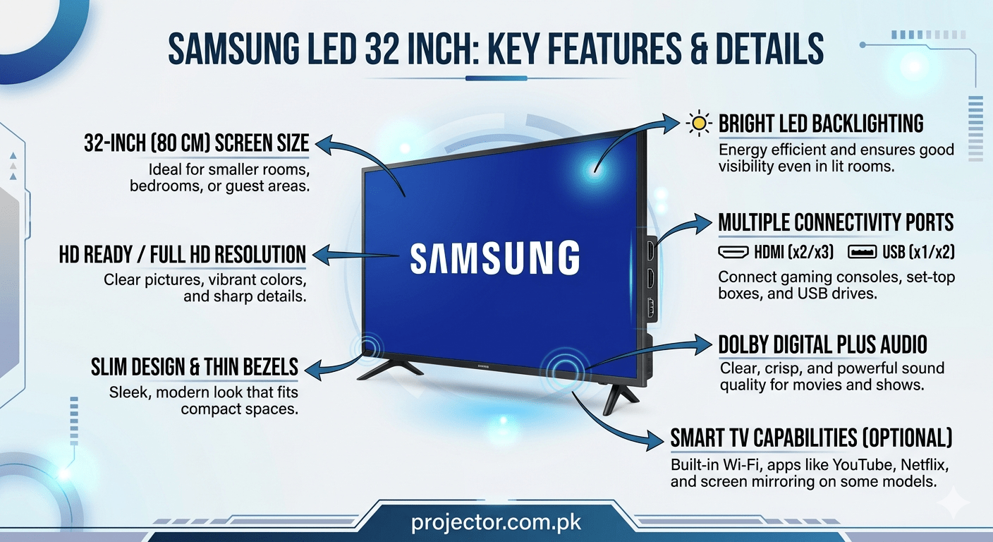 Samsung LED 32 Inch Price in Pakistan