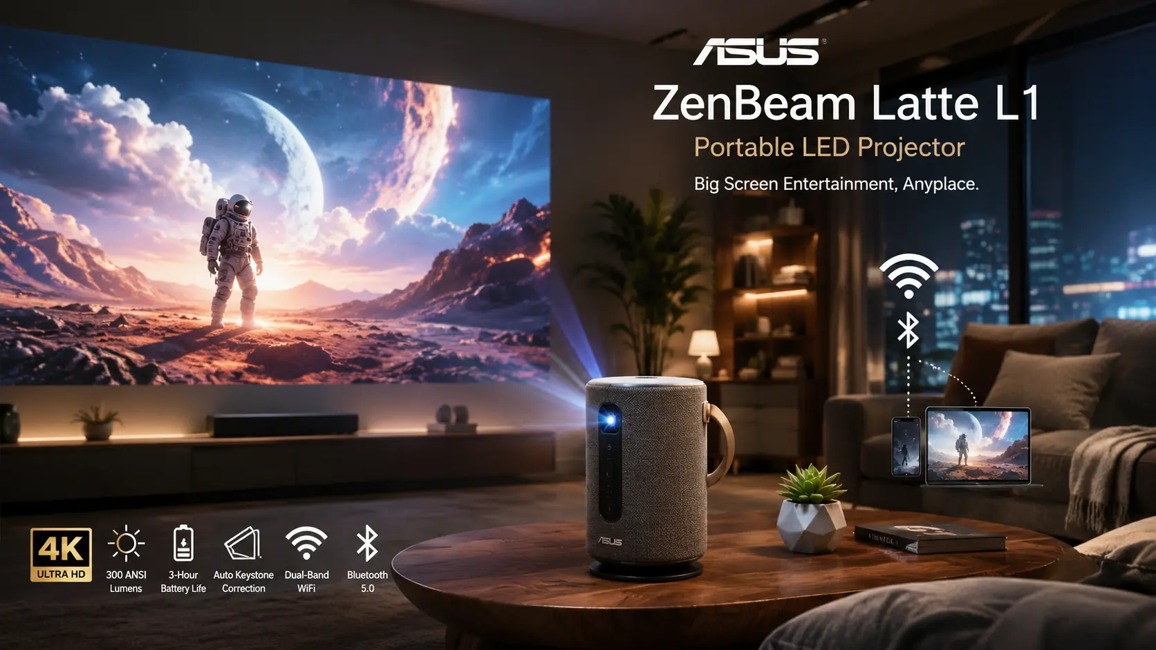 Asus ZenBeam Latte L1 Portable