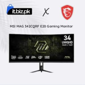 MSI MAG 342CQRF E20 Gaming Monitor Price in Pakistan