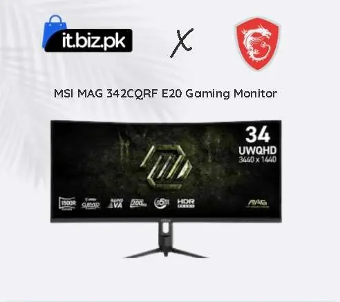 MSI MAG 342CQRF E20 Gaming Monitor Price in Pakistan
