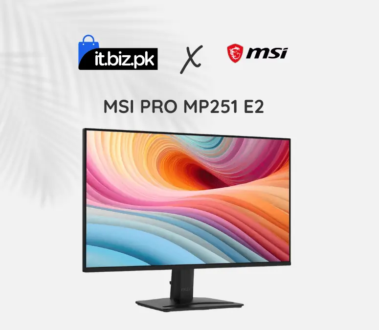MSI PRO MP251 E2 Price in Pakistan | 25" IPS Monitor 1 MSI PRO MP251 E2 Price in Pakistan | 25" IPS Monitor