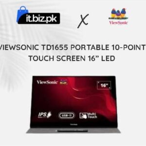 VIEWSONIC TD1655 TOUCH SCREEN 16” LED Price in Pakistan